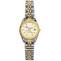 Women's Statesman Gold Dial Watch W/ Stainless Steel Bracelet